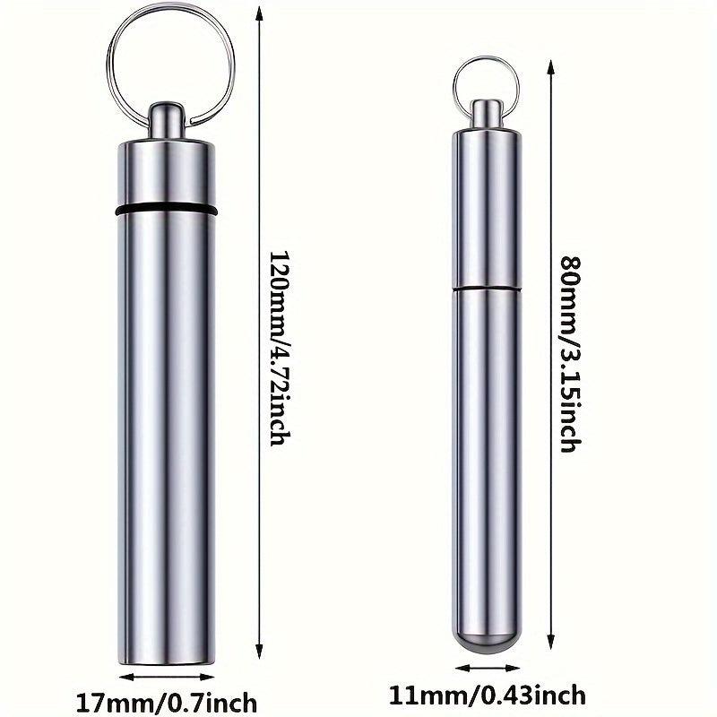 Waterproof Aluminum Toothpick Holder for Outdoor Picnics & Camping