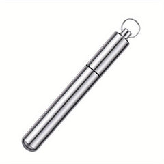 Waterproof Aluminum Toothpick Holder for Outdoor Picnics & Camping