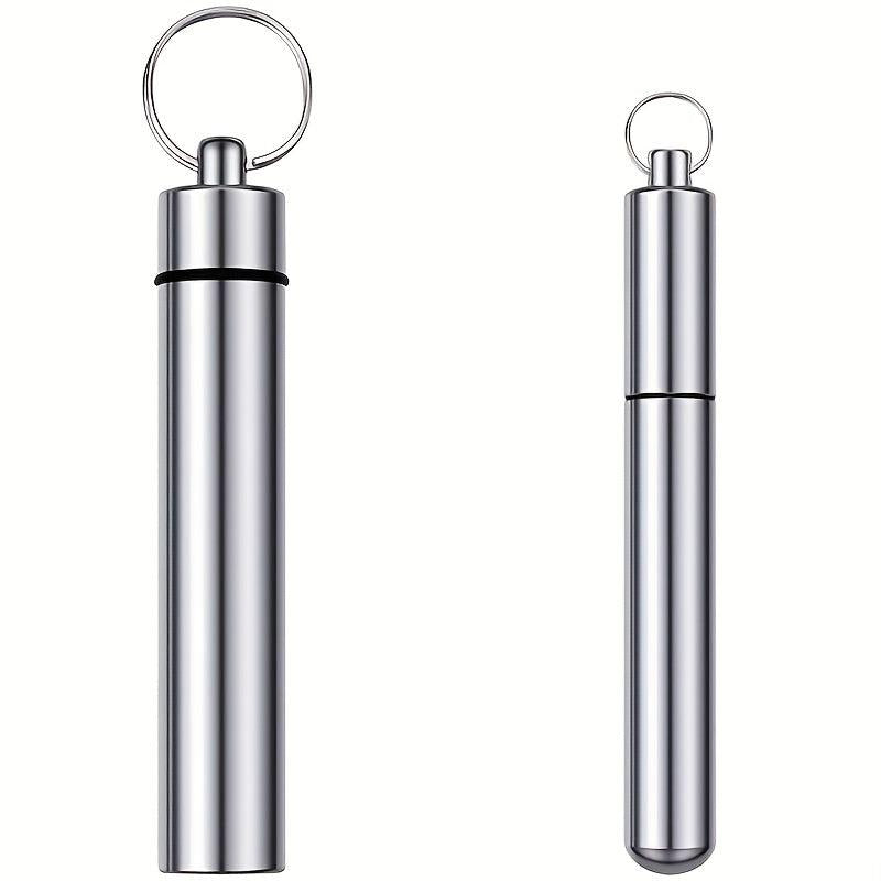 Waterproof Aluminum Toothpick Holder for Outdoor Picnics & Camping
