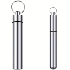 Waterproof Aluminum Toothpick Holder for Outdoor Picnics & Camping