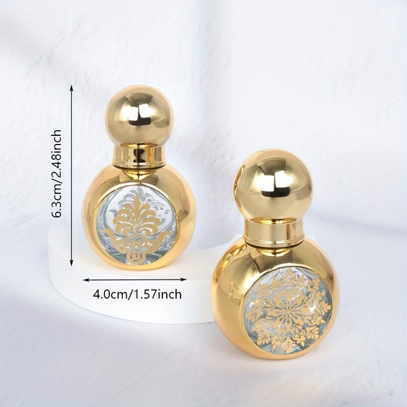 Arabic Style Perfume Roller Bottle 10ml Glass Leak Proof