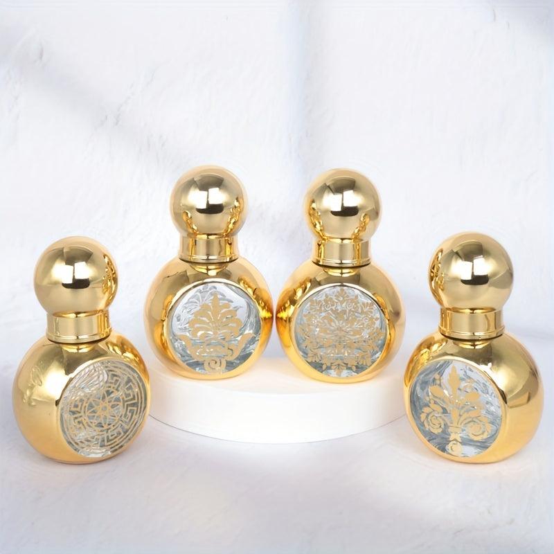 Arabic Style Perfume Roller Bottle 10ml Glass Leak Proof