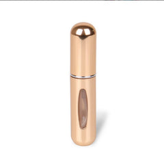 5ml Mini Self Pump Dispensing Bottle Refillable Aluminum