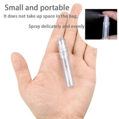20 Pcs Mini Clear Plastic Spray Bottle Portable Small Perfume Atomizer 3ml