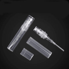 20 Pcs Mini Clear Plastic Spray Bottle Portable Small Perfume Atomizer 3ml