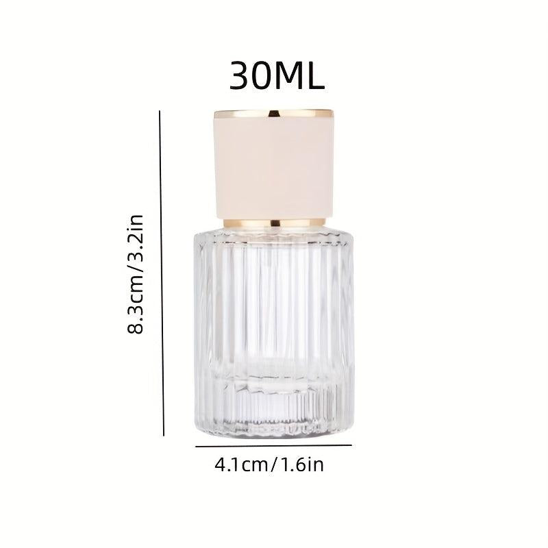 30ml Refillable Clear Glass Perfume Atomizer Bottle for Travel