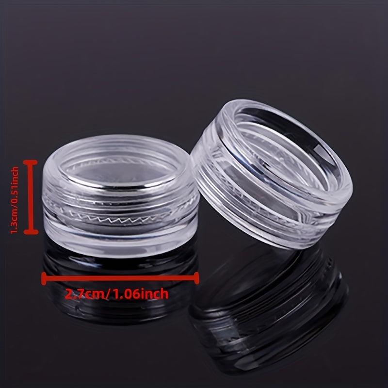 10pcs Clear Makeup Cosmetic Empty Jar Eyeshadow Cream Container