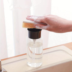2pcs Clear 300ml Vacuum Pump Dispenser for Nail Polish and Makeup Remover
