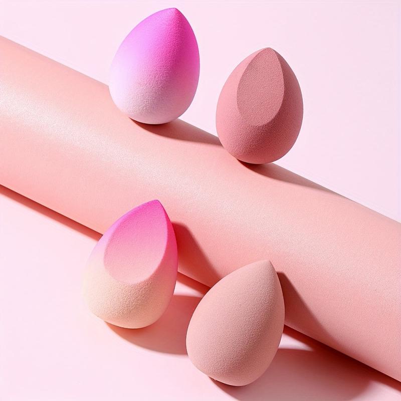 4 pcs Makeup Sponges Set for Foundation Liquid Cream and Powder