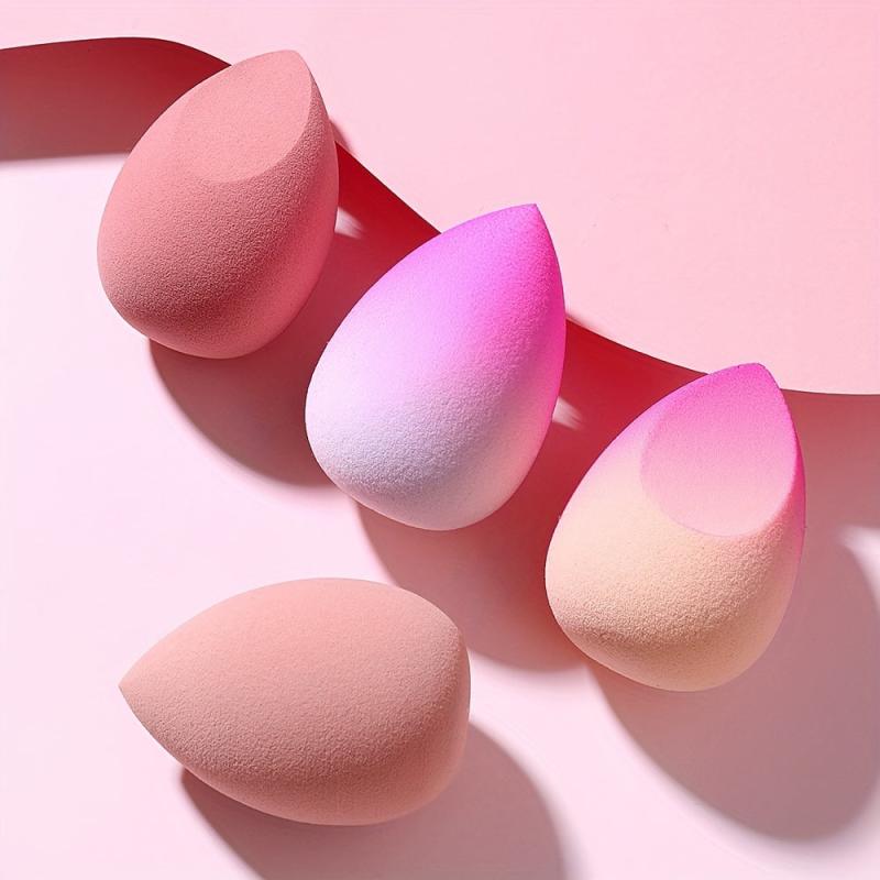 4 pcs Makeup Sponges Set for Foundation Liquid Cream and Powder