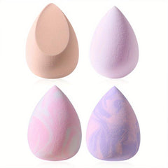4 pcs Makeup Sponges Set for Foundation Liquid Cream and Powder