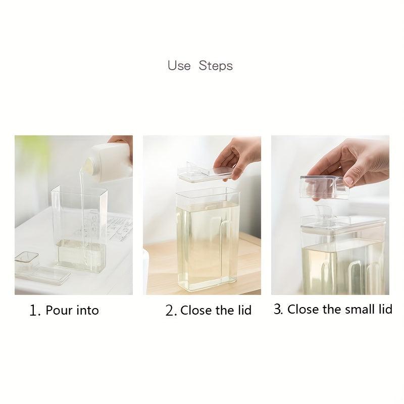 Large Capacity Laundry Detergent Dispenser for Liquid Detergent