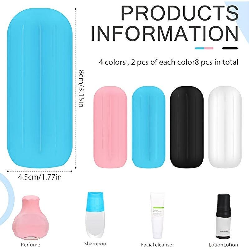 Leak Proof Silicone Travel Bottle Cover for Toiletries
