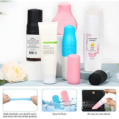 Leak Proof Silicone Travel Bottle Cover for Toiletries
