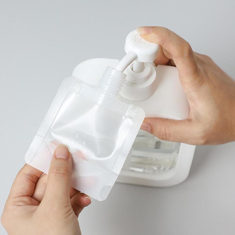 5pcs Travel Makeup Packing Bag 30 50 100 Ml