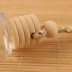 8ml Car Aromatherapy Bottle Pendant Clear Essential Diffuser Hanging Vials