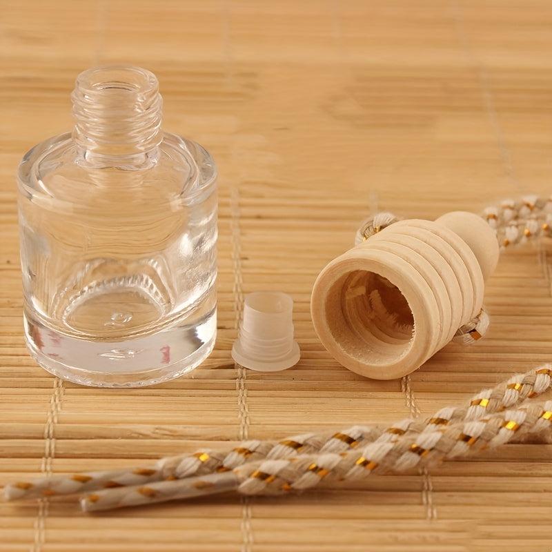 8ml Car Aromatherapy Bottle Pendant Clear Essential Diffuser Hanging Vials