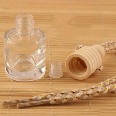 8ml Car Aromatherapy Bottle Pendant Clear Essential Diffuser Hanging Vials