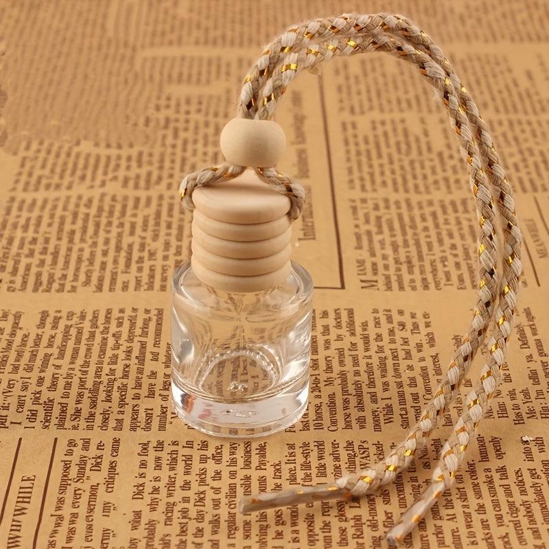 8ml Car Aromatherapy Bottle Pendant Clear Essential Diffuser Hanging Vials