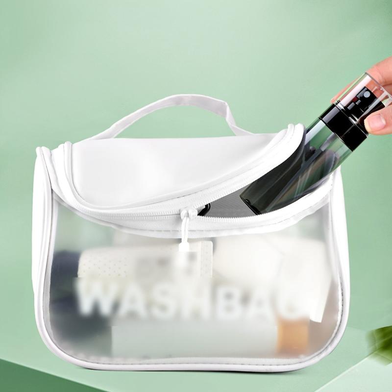Clear Spray Bottles with Lids - Refillable Reusable Containers
