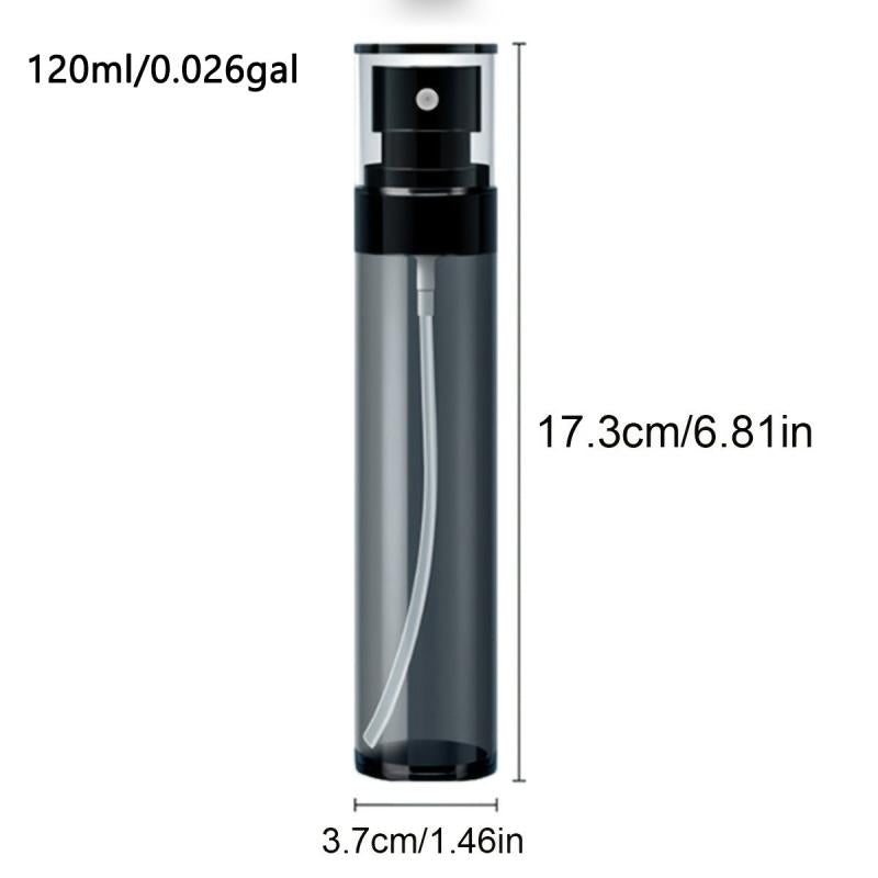 Clear Spray Bottles with Lids - Refillable Reusable Containers