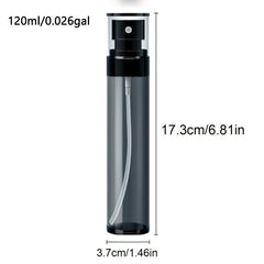 Clear Spray Bottles with Lids - Refillable Reusable Containers