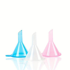 6pcs Clear Mini Funnels Perfume Essential Oils Lab Bottles Spices