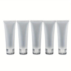5PCS Clear Tube Cosmetic Containers 20-100ml Travel Lotion Bottles