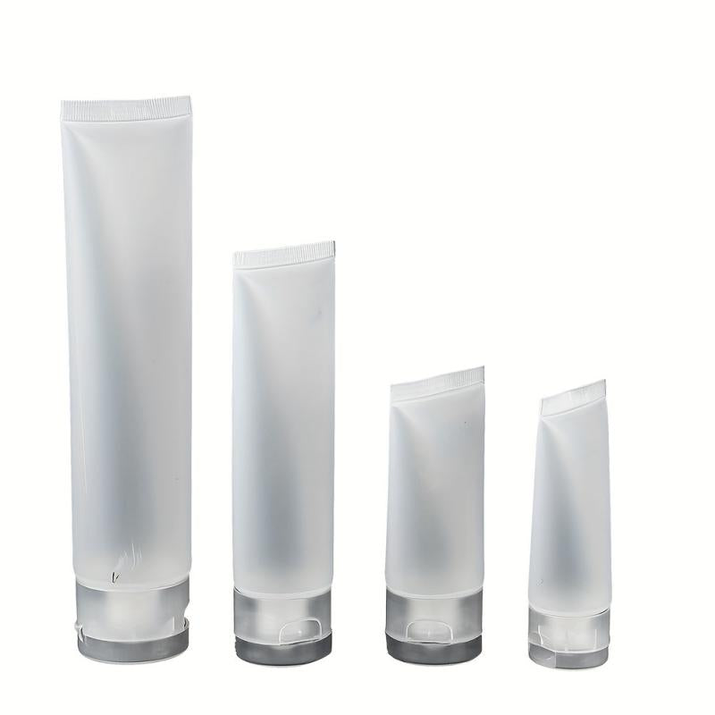 5PCS Clear Tube Cosmetic Containers 20-100ml Travel Lotion Bottles