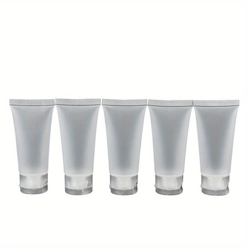 5PCS Clear Tube Cosmetic Containers 20-100ml Travel Lotion Bottles