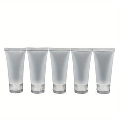 5PCS Clear Tube Cosmetic Containers 20-100ml Travel Lotion Bottles