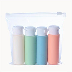 4Pcs Travel Bottles 50ml BPA Leak Proof Refillable Liquid Travel Tubs