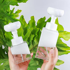 1 Pc Cosmetic Refillable Pump Bottle Foaming Lotions Travel Dispenser