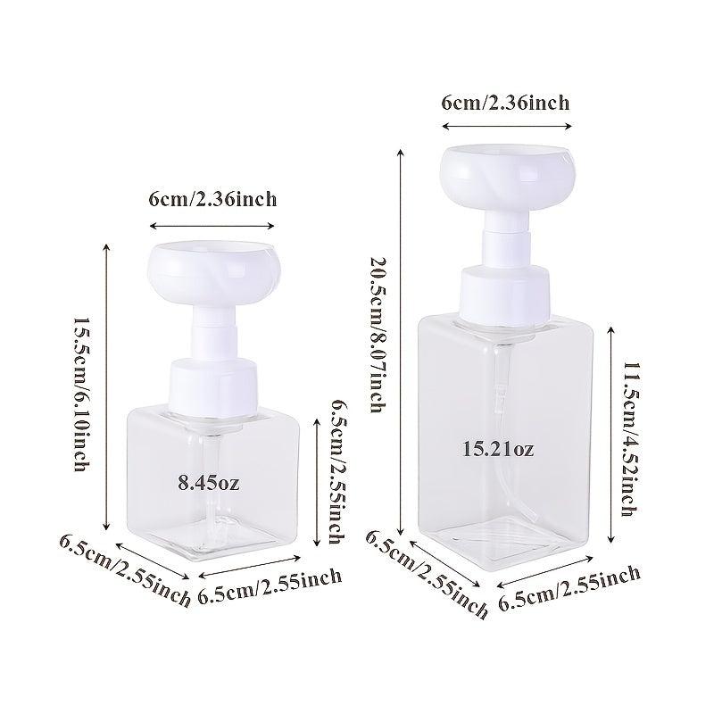 1 Pc Cosmetic Refillable Pump Bottle Foaming Lotions Travel Dispenser