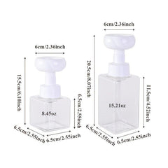 1 Pc Cosmetic Refillable Pump Bottle Foaming Lotions Travel Dispenser