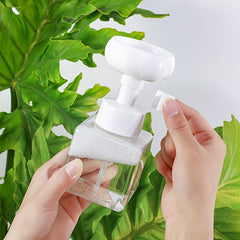 1 Pc Cosmetic Refillable Pump Bottle Foaming Lotions Travel Dispenser