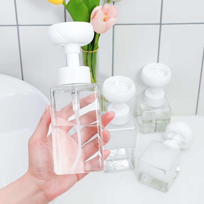 1 Pc Cosmetic Refillable Pump Bottle Foaming Lotions Travel Dispenser