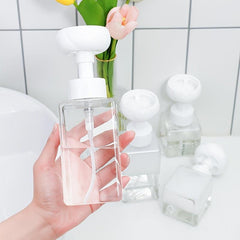 1 Pc Cosmetic Refillable Pump Bottle Foaming Lotions Travel Dispenser