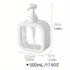 500ml Soap Dispenser Portable Travel Bottle