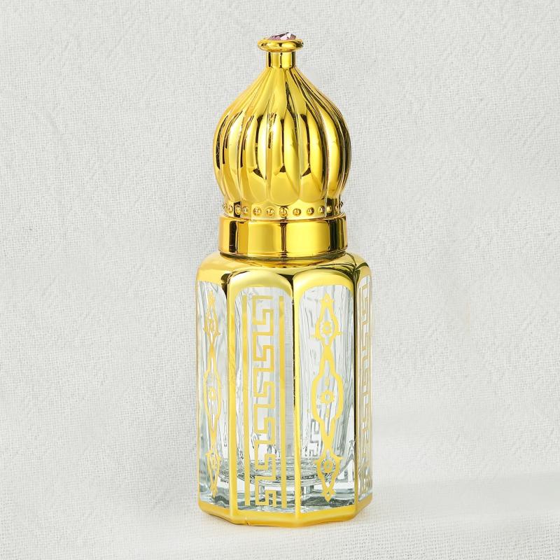 6ML Octagonal Perfume Bottle Transparent