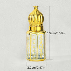 6ML Octagonal Perfume Bottle Transparent