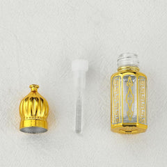 6ML Octagonal Perfume Bottle Transparent
