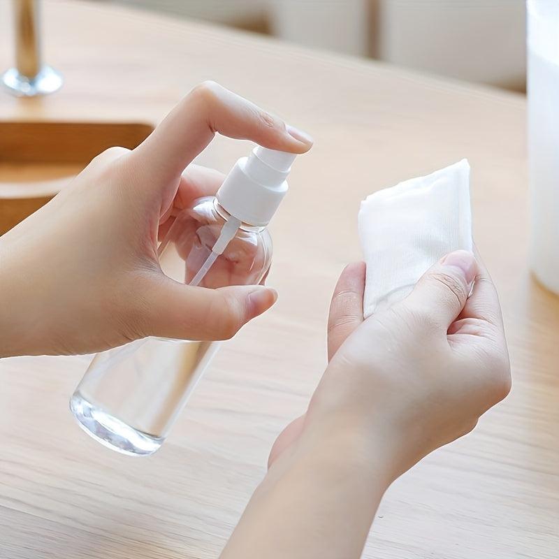 Refillable Plastic Perfume Atomiser Mini Transparent Spray Bottle 50ML