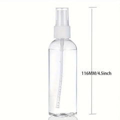 Refillable Plastic Perfume Atomiser Mini Transparent Spray Bottle 50ML