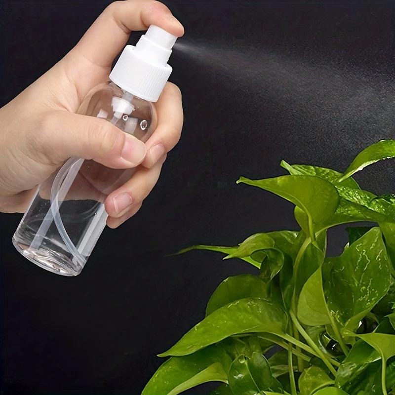 Refillable Plastic Perfume Atomiser Mini Transparent Spray Bottle 50ML