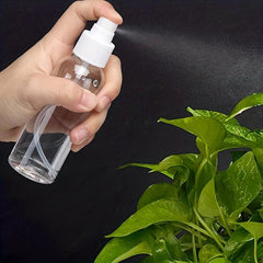 Refillable Plastic Perfume Atomiser Mini Transparent Spray Bottle 50ML
