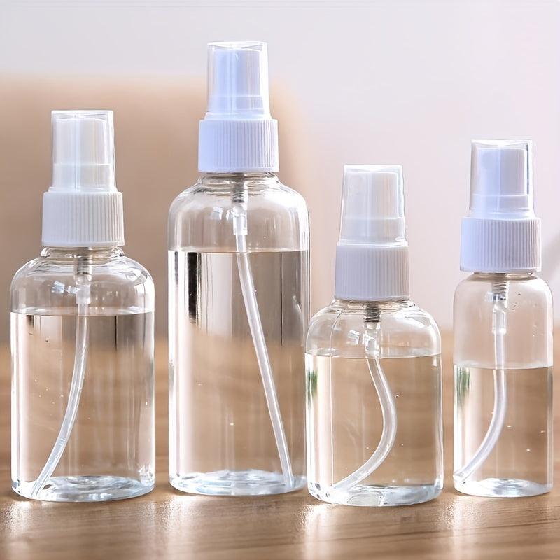 Refillable Plastic Perfume Atomiser Mini Transparent Spray Bottle 50ML