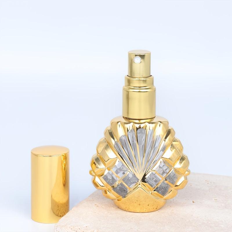 Shell Shape 10ml Spray Perfume Bottle Refillable Atomizer