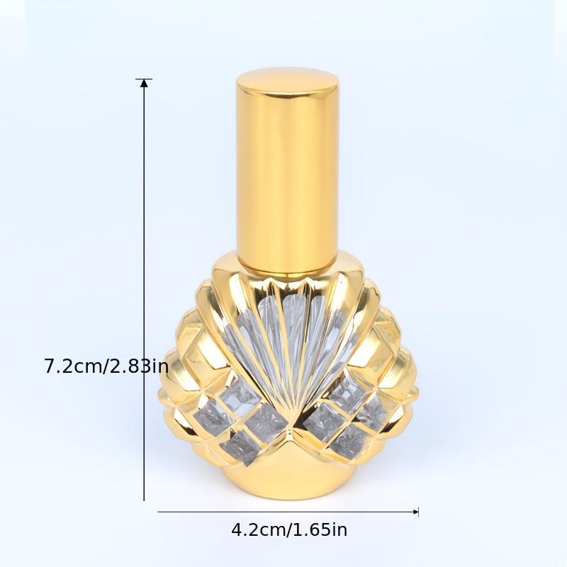Shell Shape 10ml Spray Perfume Bottle Refillable Atomizer