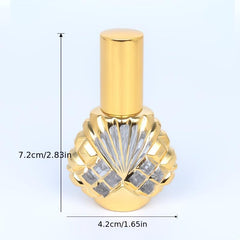 Shell Shape 10ml Spray Perfume Bottle Refillable Atomizer